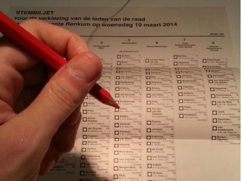 NS opent op 29 oktober op 47 stations een stembureau. (Foto: Ischa1/CC)