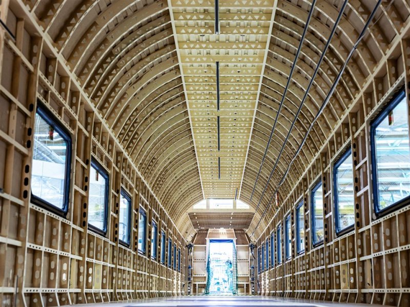 De nieuwe NightJet in aanbouw (Foto: Siemens / �BB)