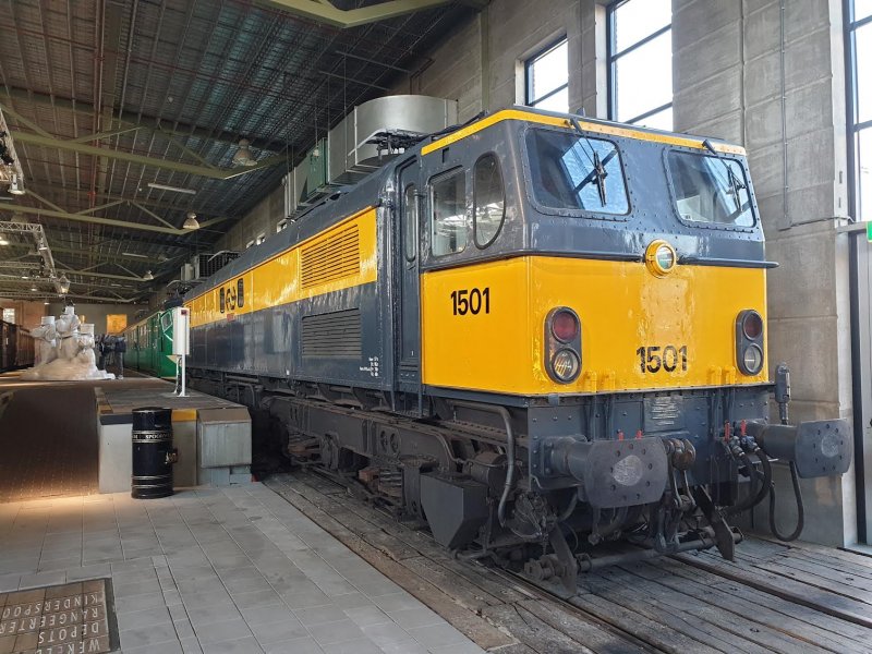 De NS1500, een van de treinen uit de grote collectie van het museum. (Foto: Treinenweb)