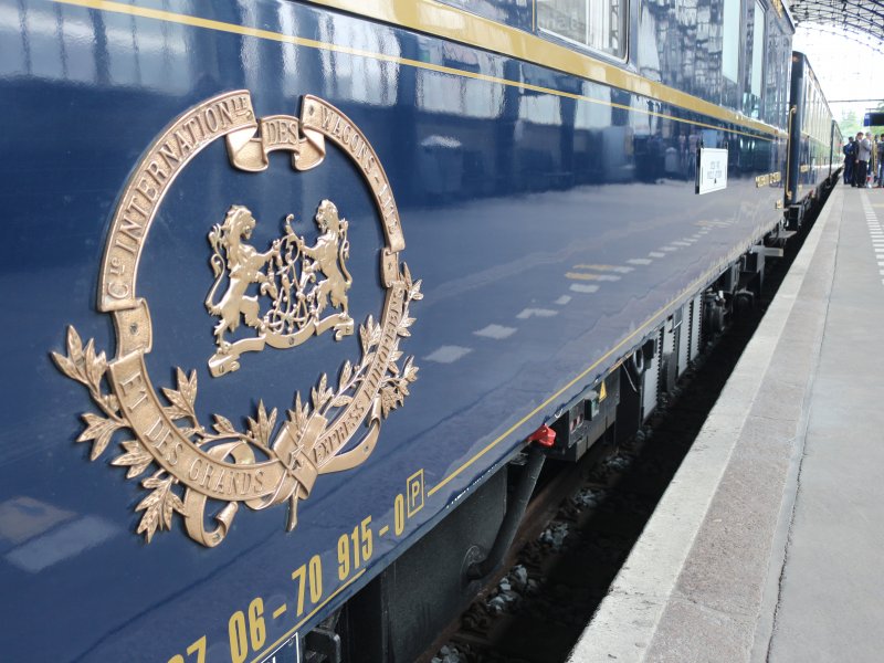 De luxe Ori�nt Express komt weer naar Amsterdam. (Foto: Copyright Treinenweb.nl)