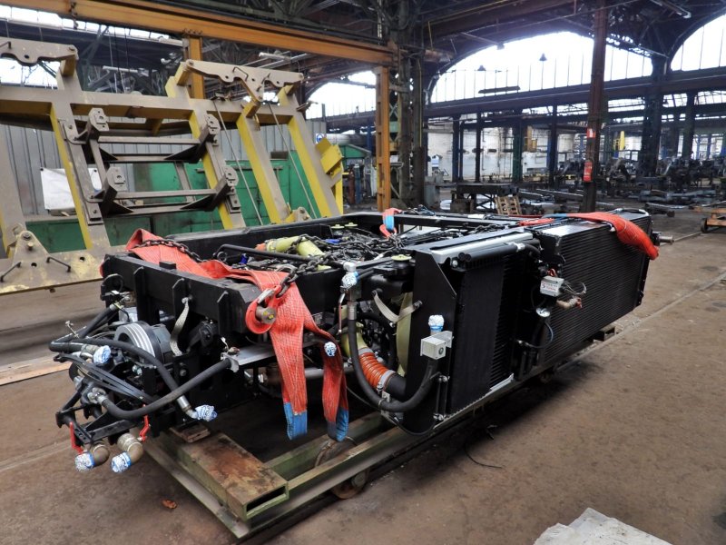 De gereviseerde tractiemotor. (Foto: Adam Kupniewski / Kurier Kolejowy)