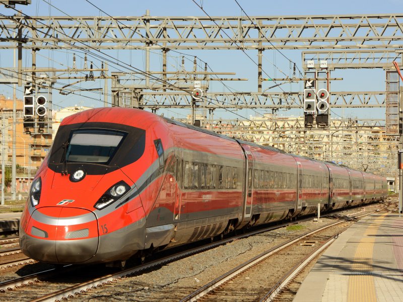 Trenitalia bestelt nog eens 74 extra Frecciarossa hogesnelheidstreinen. (Foto: Nelso Silva (Creative Commons))
