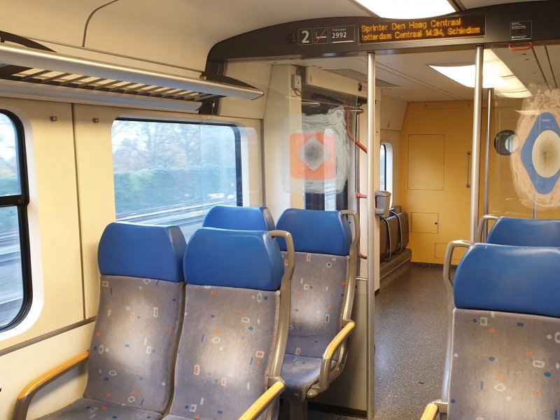 De tweede klas coup�. (Foto: )