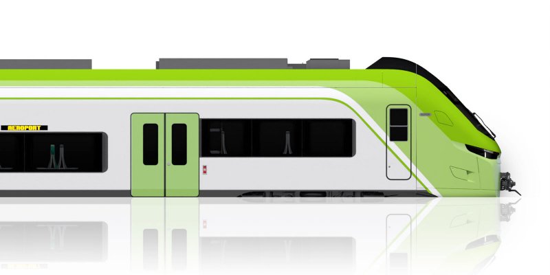 Het front van de trein lijkt veel op die van de X�Trapolis voor het Spaanse Renfe. (Foto: Alstom)