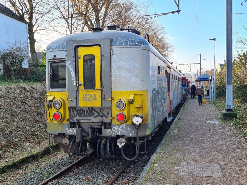 Komende week is er opnieuw een twee-daagse treinstaking in Belgi�. (Foto: Treinenweb)