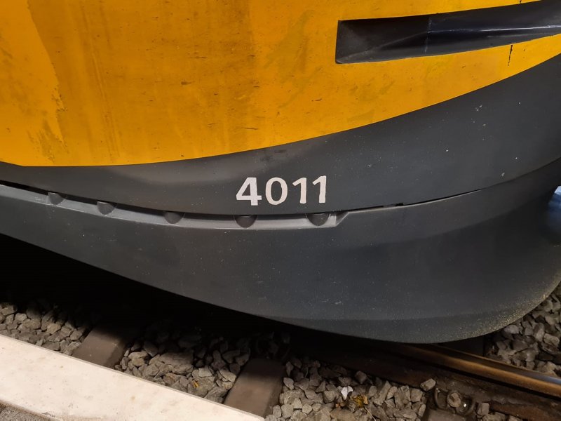 De 4011 die op deze dag (14 december 2023) zijn veertigste verjaardag viert. (Foto: Ari�n)