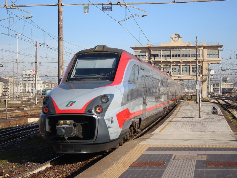 De ETR700 zal ingezet worden tussen Itali� en Sloveni�. (Foto: Superalbs)