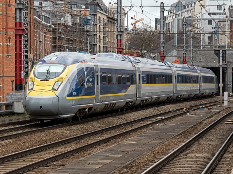 Vanaf december rijdt Eurostar dagelijks vijf treinen van en naar Londen. (Foto: Roel Hemkes)