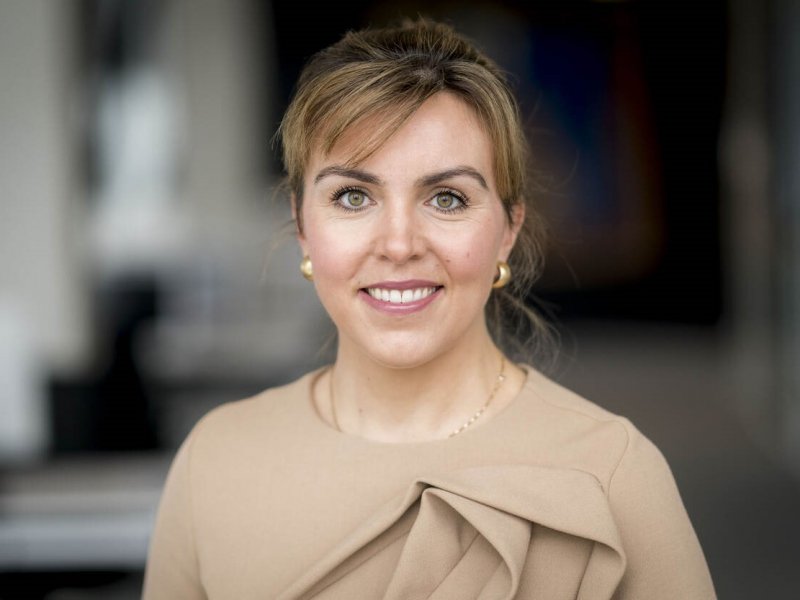 Vivianne Heijnen trekt zich als staatssecretaris terug vanwege zwangerschapsverlof. (Foto: Valerie Kuypers)