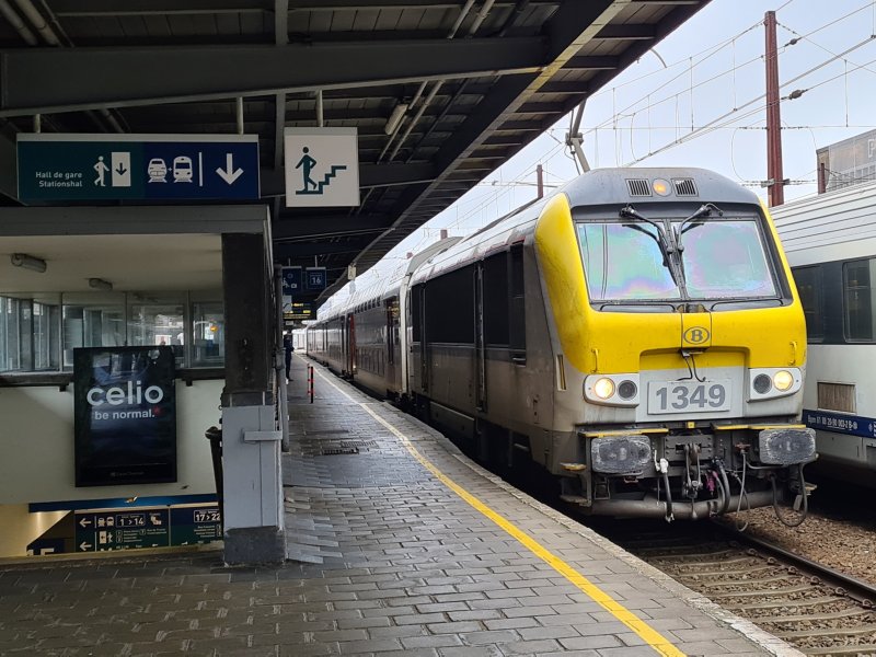 In 2025 reden de treinen van de NMBS stipter op tijd. (Foto: Treinenweb.nl)