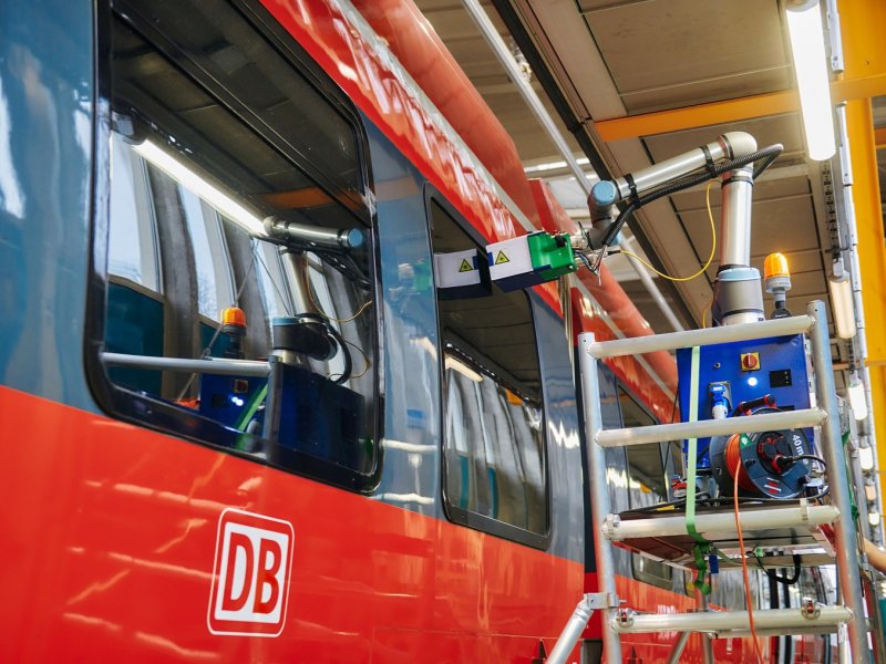 DB verbetert mobiel bereik in treinen met laser