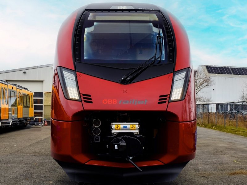 De voorkant is aerodynamisch en geschikt voor snelheden tot 200 km/u. (Foto: �BB)