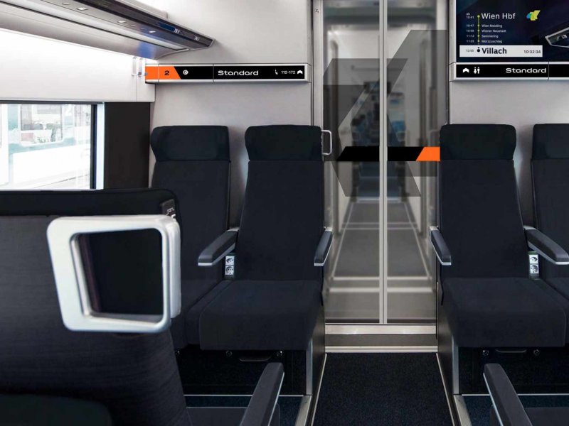 De tweede klas coup�. (Foto: Stadler Rail)