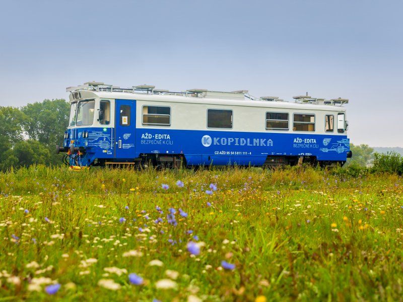 Het enkele ATO-motorrijtuig zonder het passagiersgedeelte. (Foto: A�D)