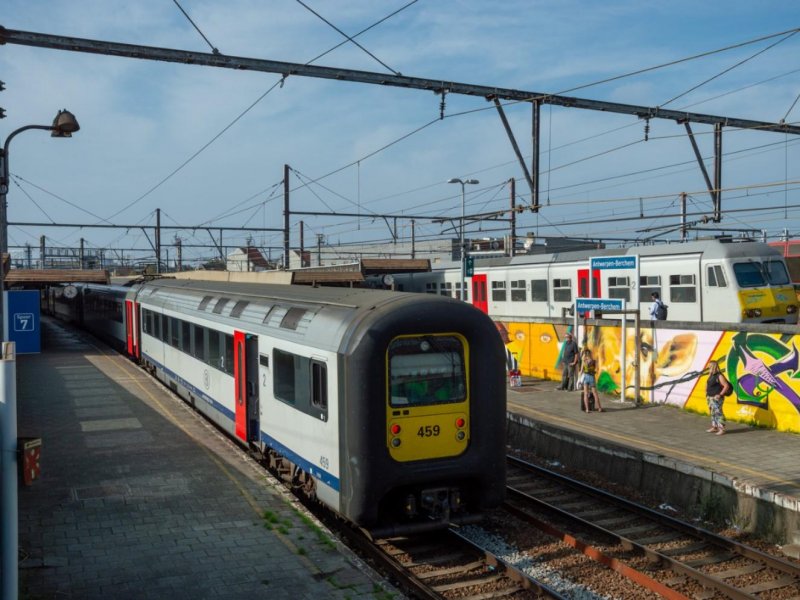 Aanstaande zondag 21 september kan iedereen in Belgi� goedkoop treinreizen. (Foto: Delfttrains)