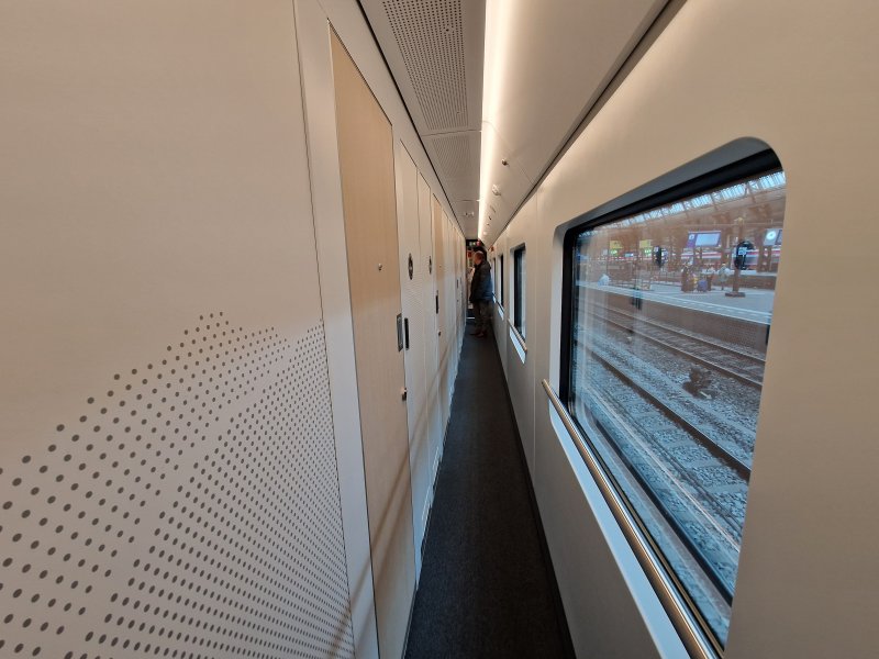 De gang in de slaaprijtuigen (Rechten: Treinenweb/Clayweb)