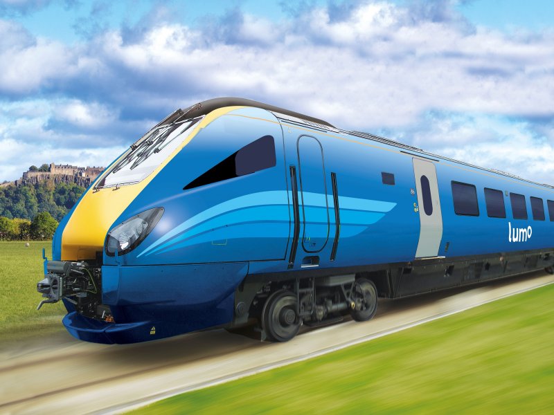 Een art-design hoe de Class 222 treinstellen eruit komen te zien bij de vervoerder Luma. (Foto: Alstom)