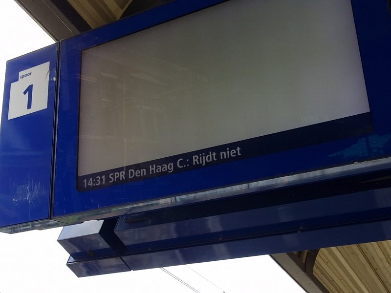 Aanstaande dinsdag 10 juni wordt het treinverkeer bij NS landelijk stilgelegd vanwege de staking die zich heeft uitgebreid. (Foto: Treinenweb/Clayweb)