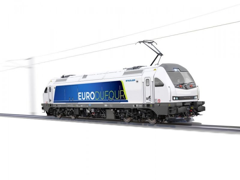 Het ontwerp van Stadler's Euro DuFour. (Foto: Stadler Rail)