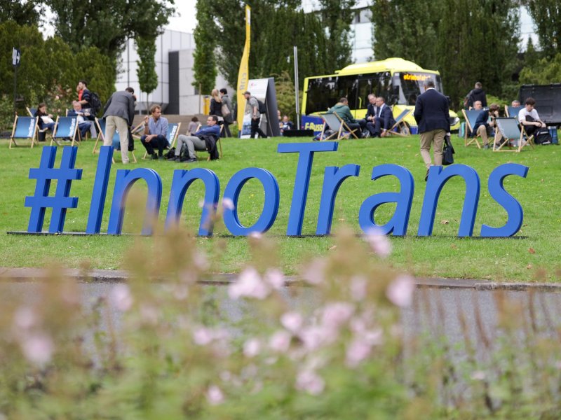 De vakbeurs InnoTrans breidt zich vanaf 2027 uit naar Singapore. (Foto: Messe Berlin GmbH)