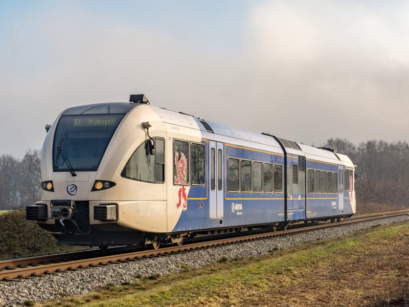 Een archieffoto van een GTW-trein van Arriva. (Foto: Rob Dammers)