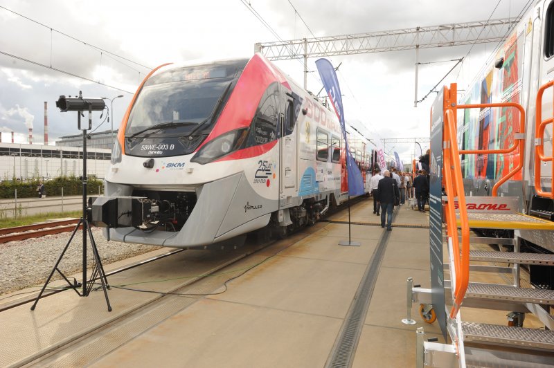 De driehonderdste Impulstrein die door Newag gebouwd is. (Rechten: Bahn-Journalist)