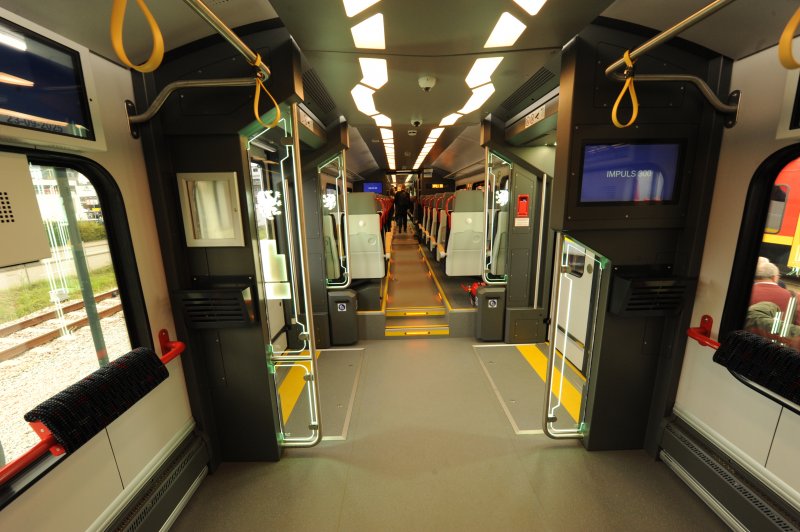 Het interieur van de Impuls-trein. (Rechten: Bahn-Journalist)
