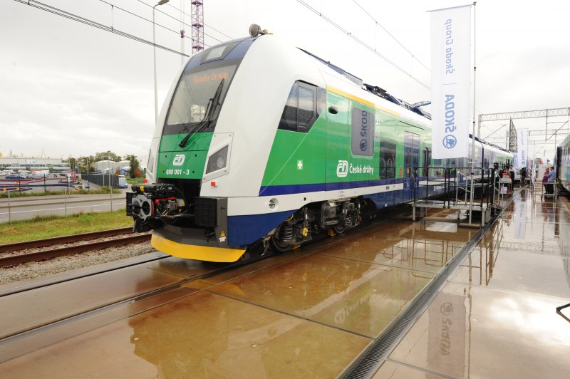 De RegioPanter die gepresenteerd werd op het presentatieterrein van Trako. (Rechten: Bahn-Journalist)