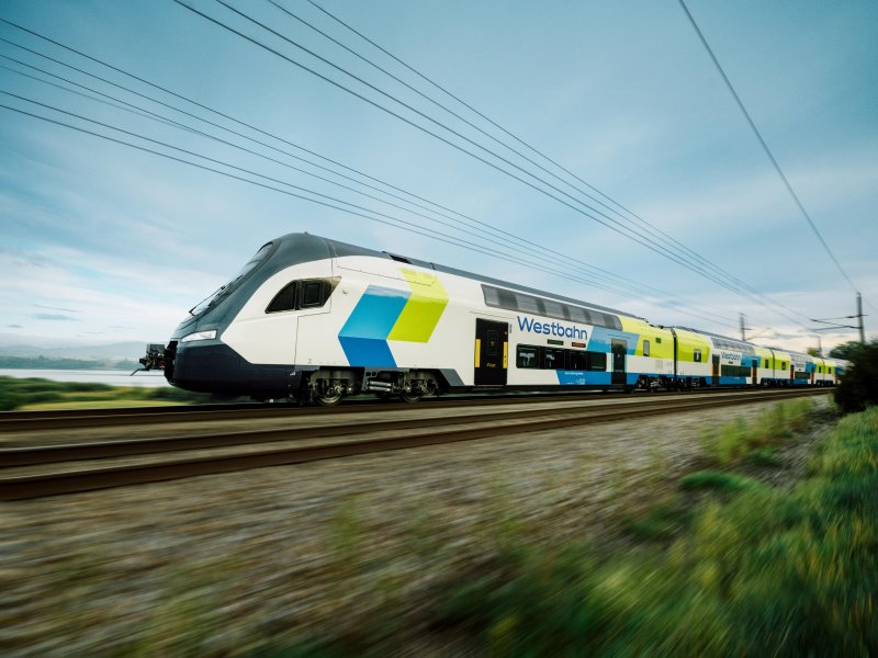 De nieuwe treinen van CRRC voor Westbahn. (Foto: Westbahn)
