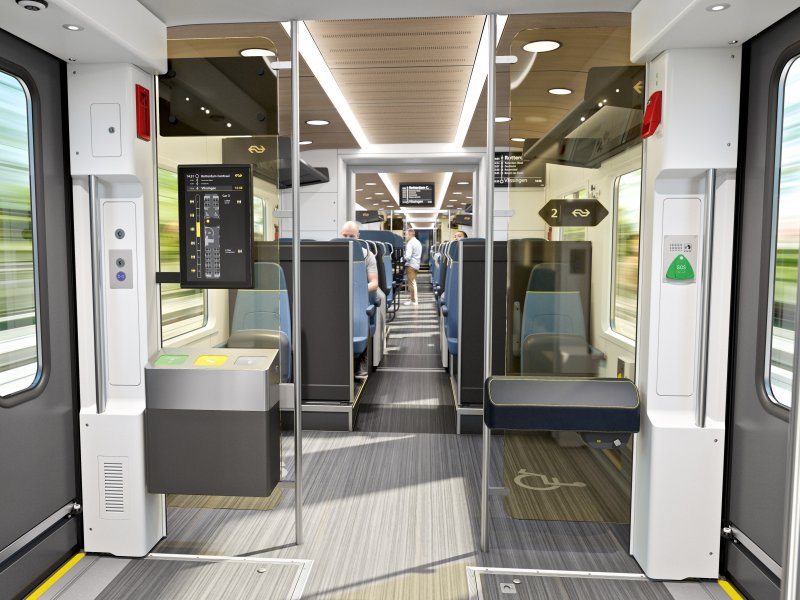 Een concept-afbeelding van de tweede klas. (Rechten: NS)