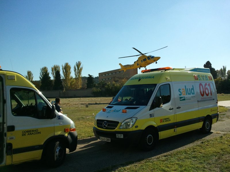 Een archieffoto van een hulpdienstinzet in Spanje. (Foto: JL (Creative Commons))
