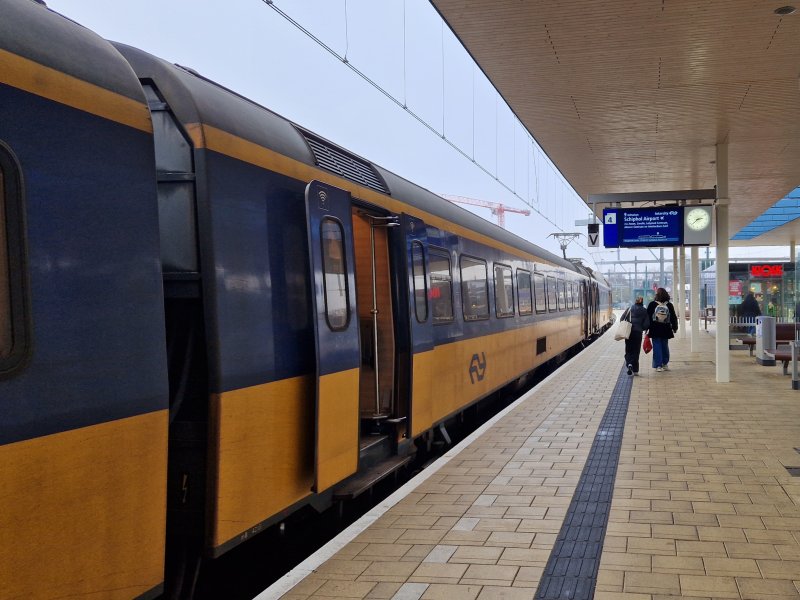 De trein vanuit Groningen zal in 2027 doorrijden naar Rotterdam Centraal. (Foto: Treinenweb/Clayweb)