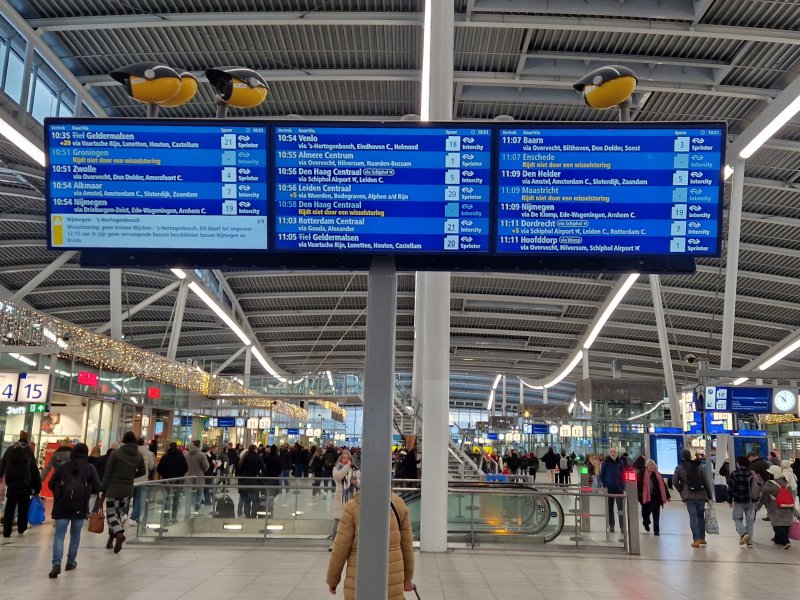 Experts waarschuwen: NS onderschat risico�s bij Amerikaanse IT-partij (Foto: Treinenweb/Clayweb)