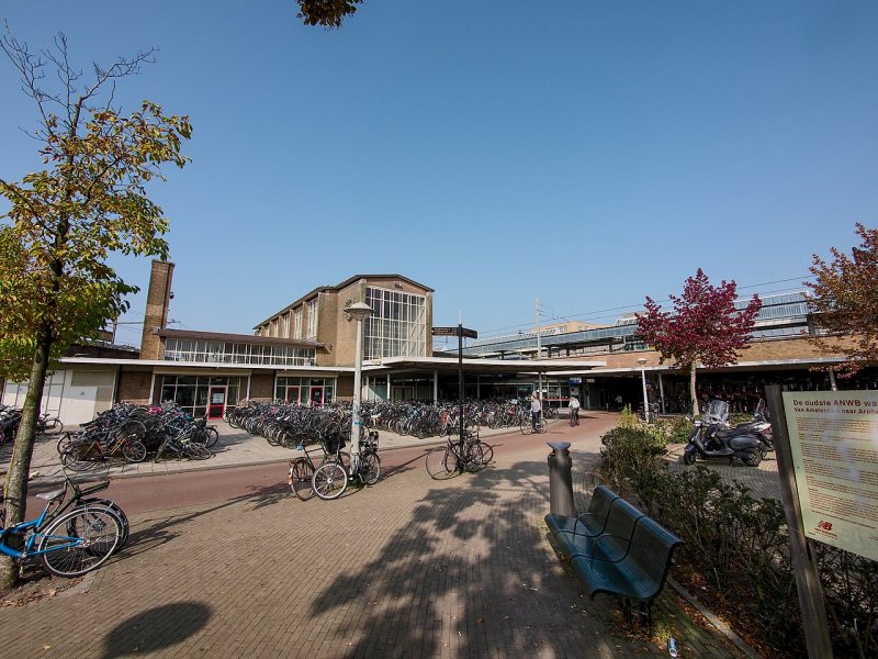 Het Amsterdamse station Muiderpoort gaat volgend jaar op de schop. (Foto: Alf van Beem)