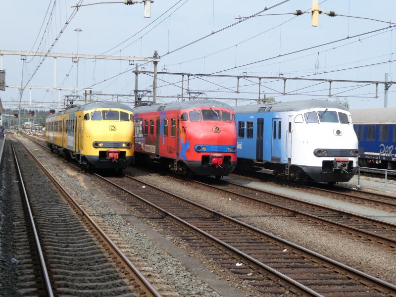 De line-up de drie Mat'64'ers (Foto: Jan de Kroon)