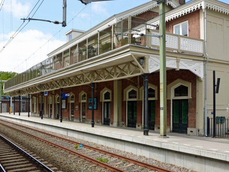 Station Baarn is uitgeroepen tot een officiele Buitenpoort-station, die de reiziger verbinding laat maken met de natuur. (Foto: Rob Dammers / CC BY 2.0)