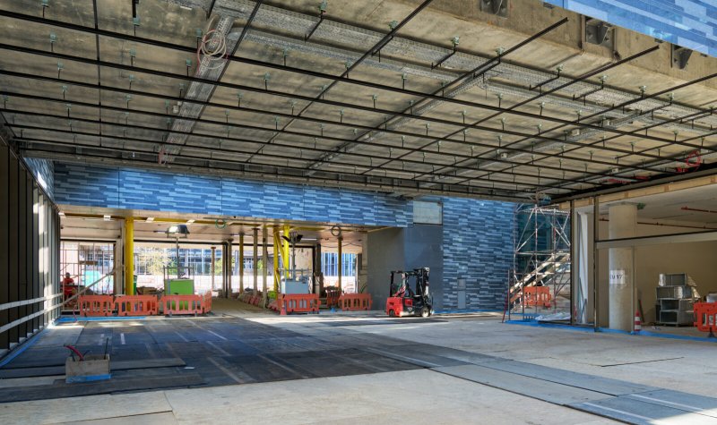De Brittenpassage kreeg de afgelopen maanden al een mooi afgewerkt uiterlijk. (Rechten: Marcel Steinbach / Infra Communicatie)