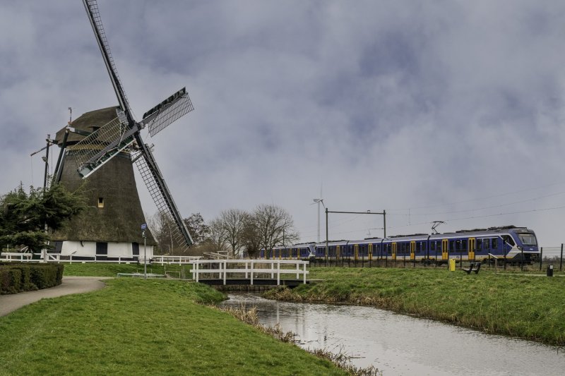 In 2035 zal Hazerswoude-Rijndijk in deze omgeving een nieuw station krijgen. (Foto: Rob Dammers (CC))