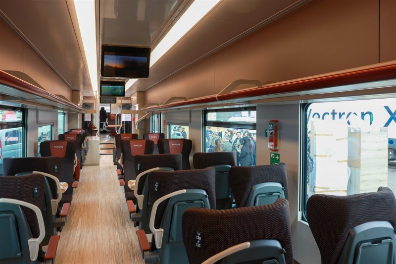 Het interieur van de Intercity 200. (Rechten: Messe Berlin GmbH)