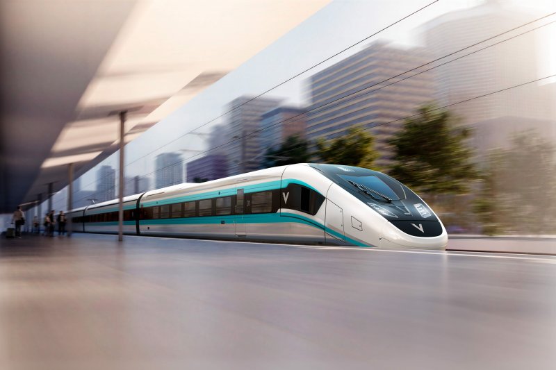 Een impressie van de nieuwe Velaro Novo treinen voor Vietnam. (Foto: Siemens Mobility)